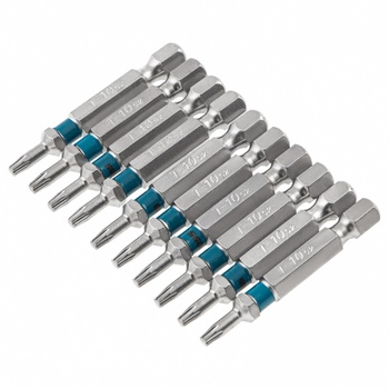 Набор бит Torx 10 х 50, сталь S2, 10 шт. Gross